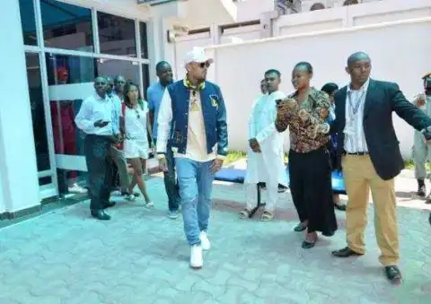 Chris Brown’s promoter denies he smashed a fan's phone in Kenya